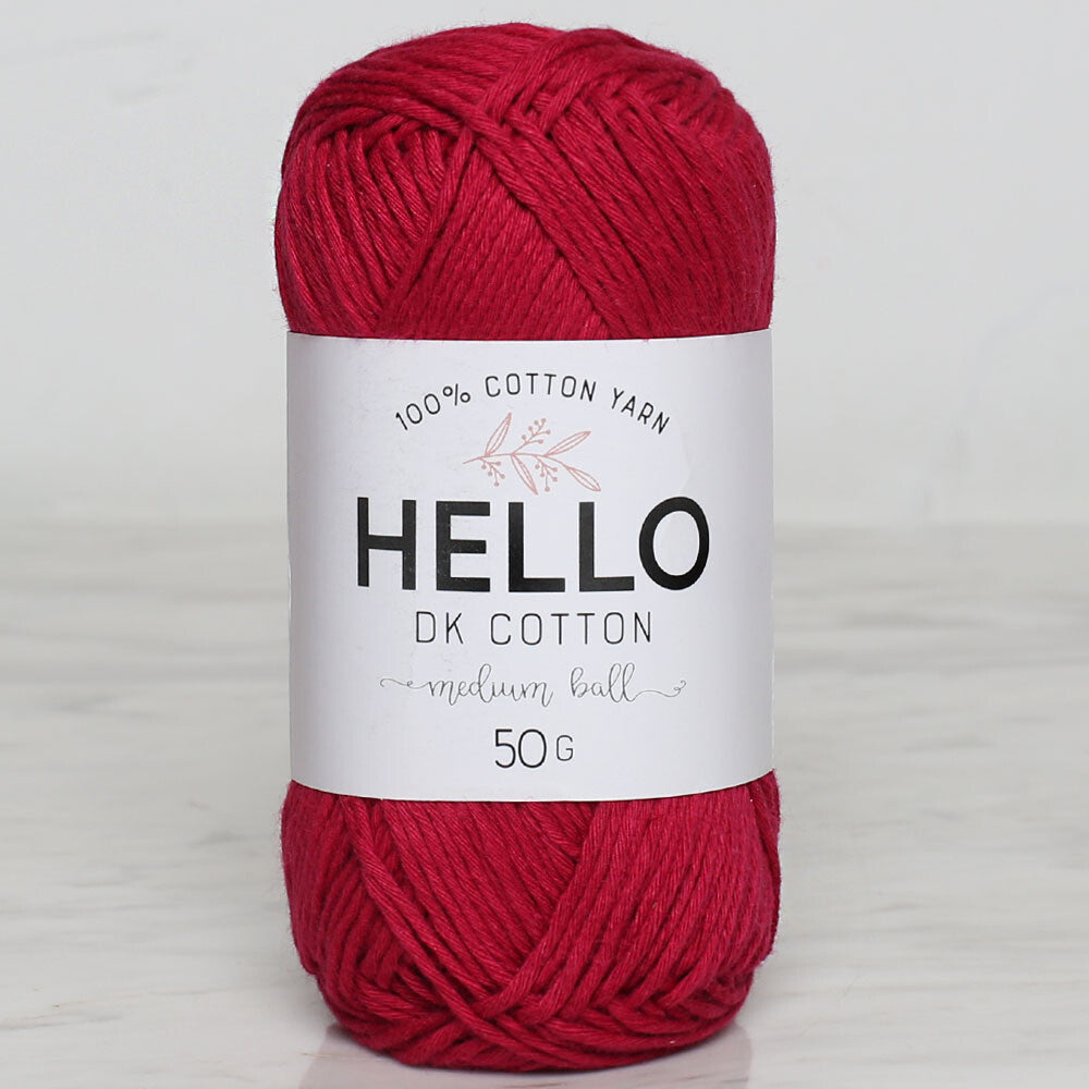 Hello Knitting Yarn, Plum - 107