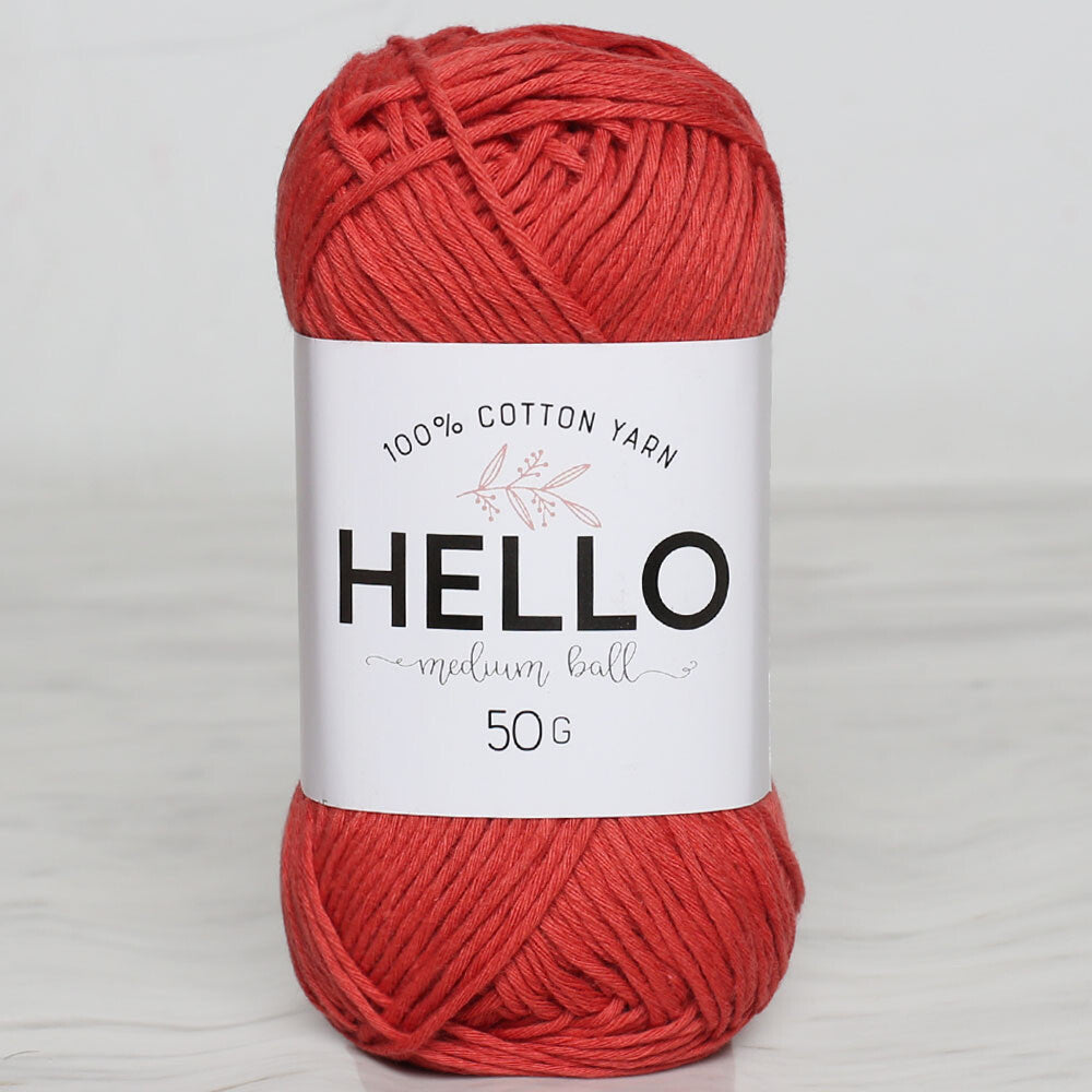 Hello Knitting Yarn, Cinnamon - 117