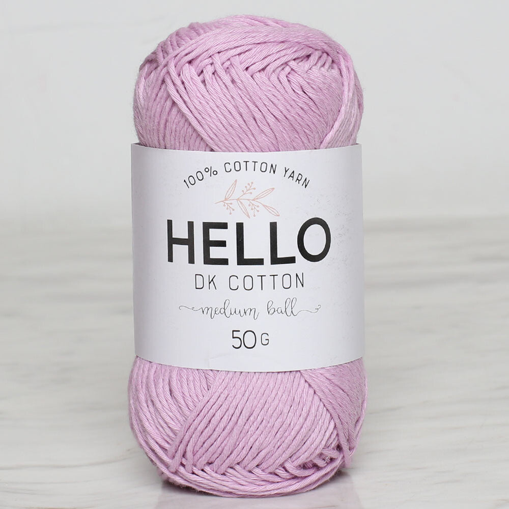 Hello Knitting Yarn, Lilac - 141