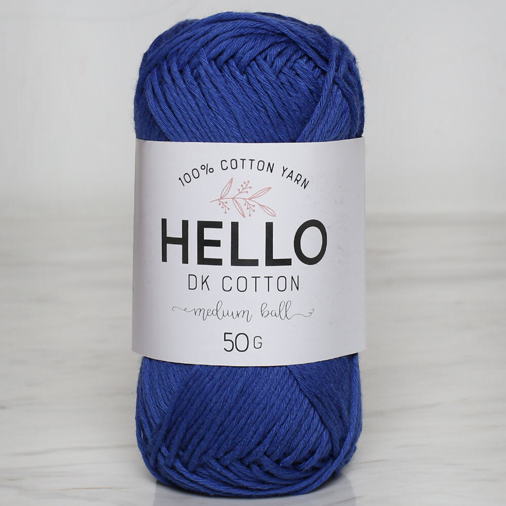 Hello Knitting Yarn, Saxe Blue - 150