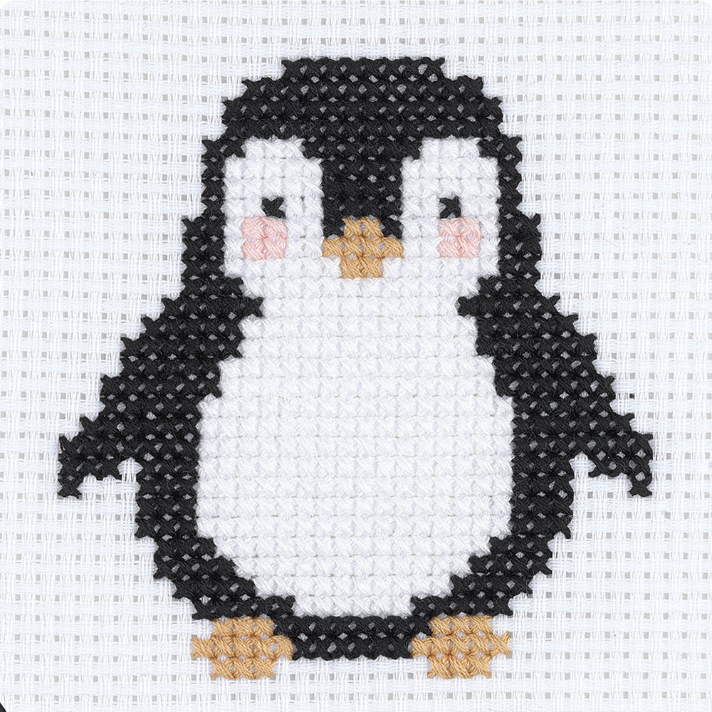 Hello Crafts Neşeli Penguen Kanaviçe Seti - HC551