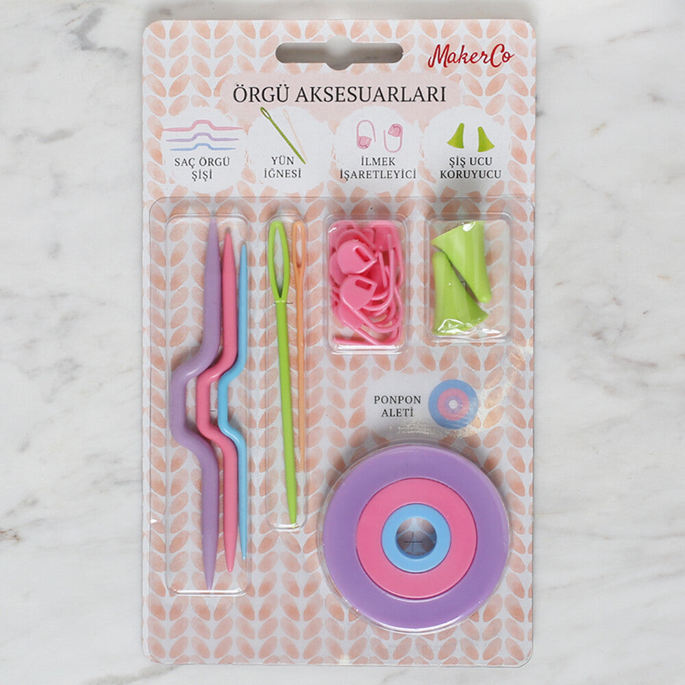 Tuva MakerCo Knitting Accessories Set