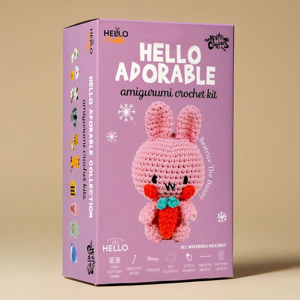 Hello Adorable Amigurumi Kit - Beatrice The Bunny - KC979