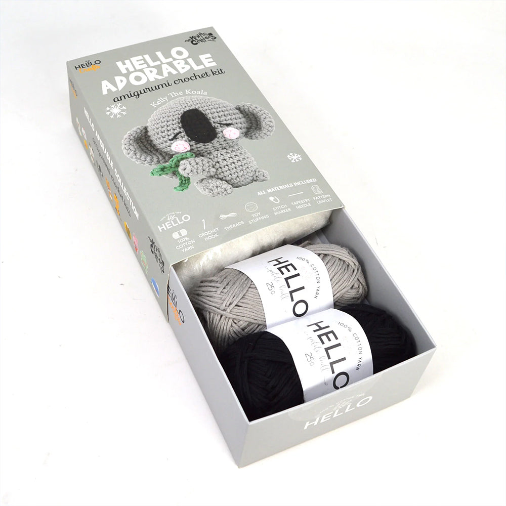 Hello Adorable Amigurumi Kit - Kelly The Koala - KC975