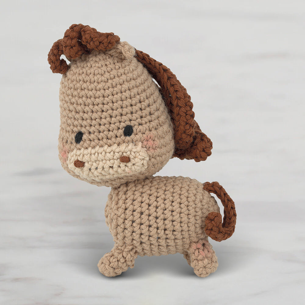 Hello Adorable Amigurumi Kit - Ginger The Pony - HC885