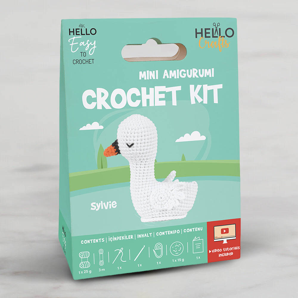 Hello Crafts Crochet Mini Amigurumi Kit - Sylvıe - HC102