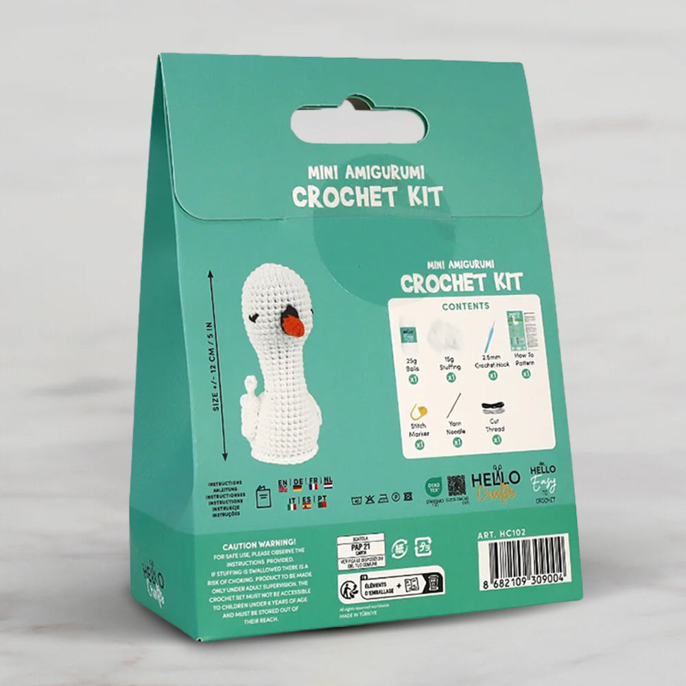 Hello Crafts Crochet Mini Amigurumi Kit - Sylvıe - HC102