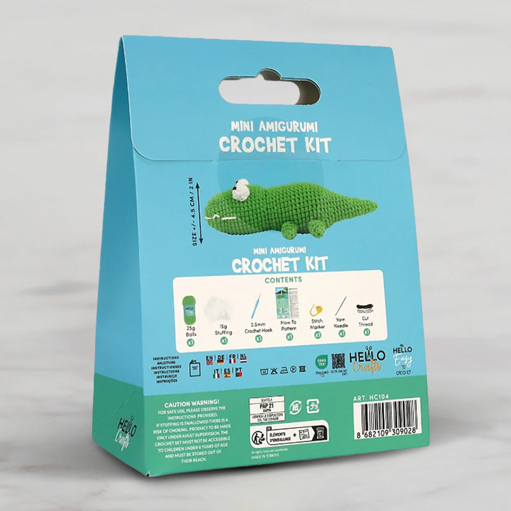 Hello Crafts Crochet Mini Amigurumi Kit - Snapper - HC104