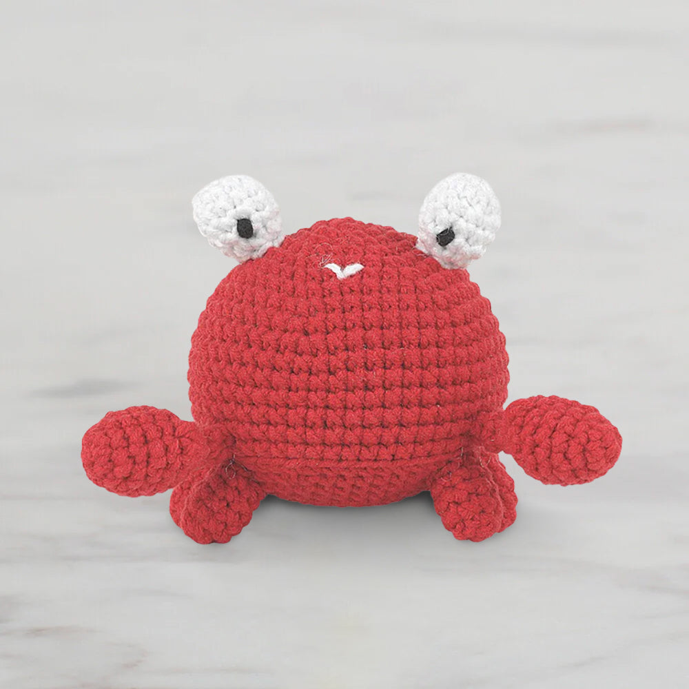 Hello Crafts Crochet Mini Amigurumi Kit - Crabby - HC105