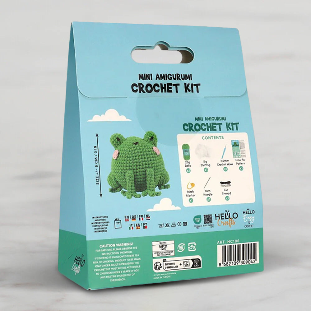 Hello Crafts Crochet Mini Amigurumi Kit - Hoppy - HC106
