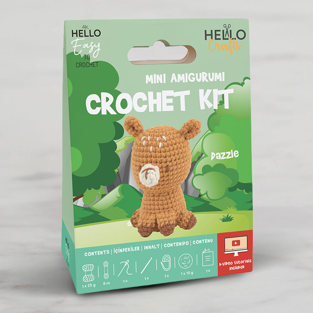 Hello Crafts Crochet Mini Amigurumi Kit - Dazzle - HC108