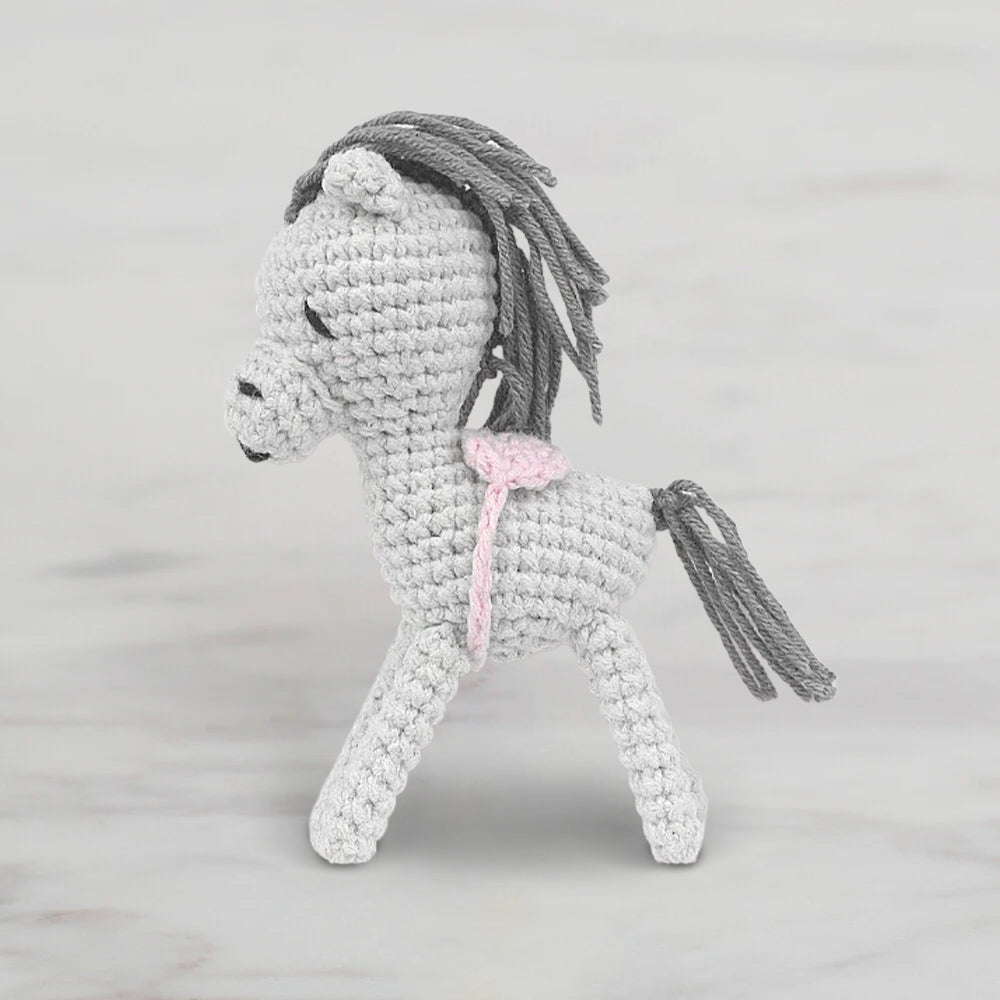 Hello Crafts Crochet Mini Amigurumi Kit - Prancy - HC126