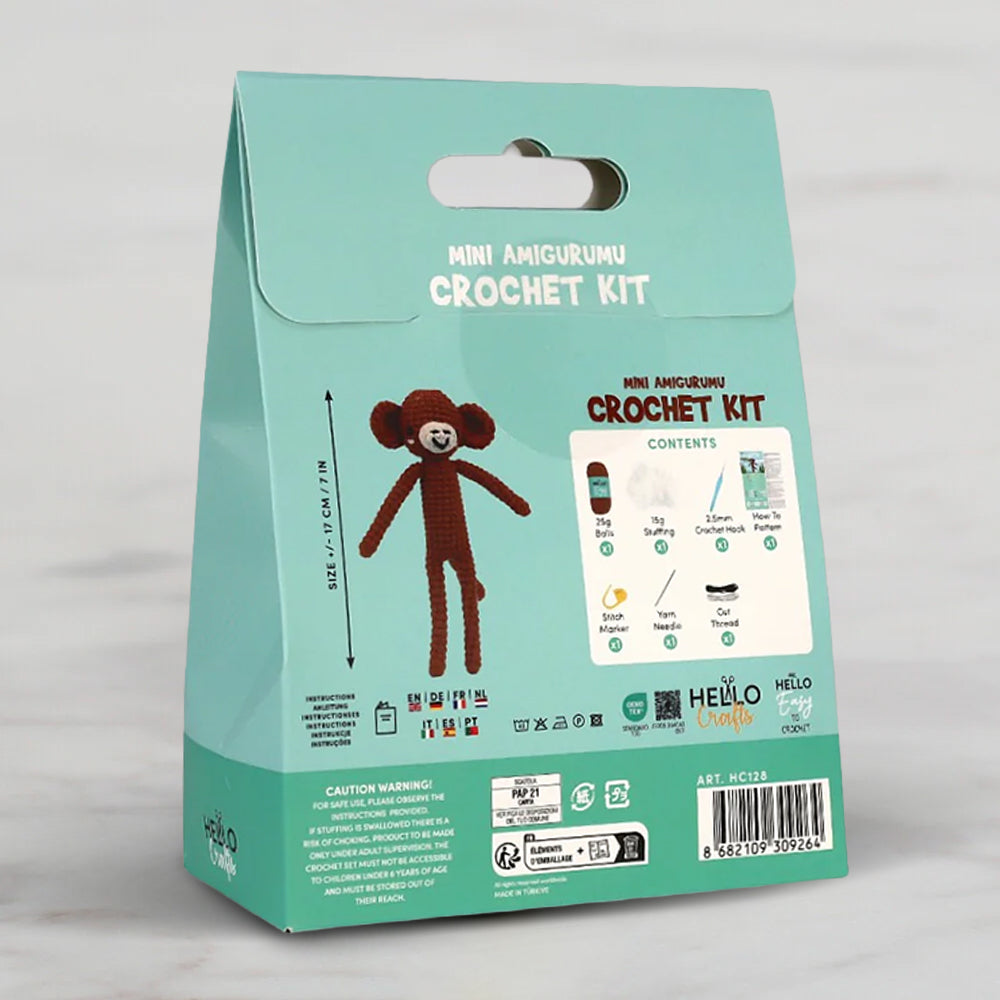 Hello Crafts Crochet Mini Amigurumi Kit - Mıschıef - HC128