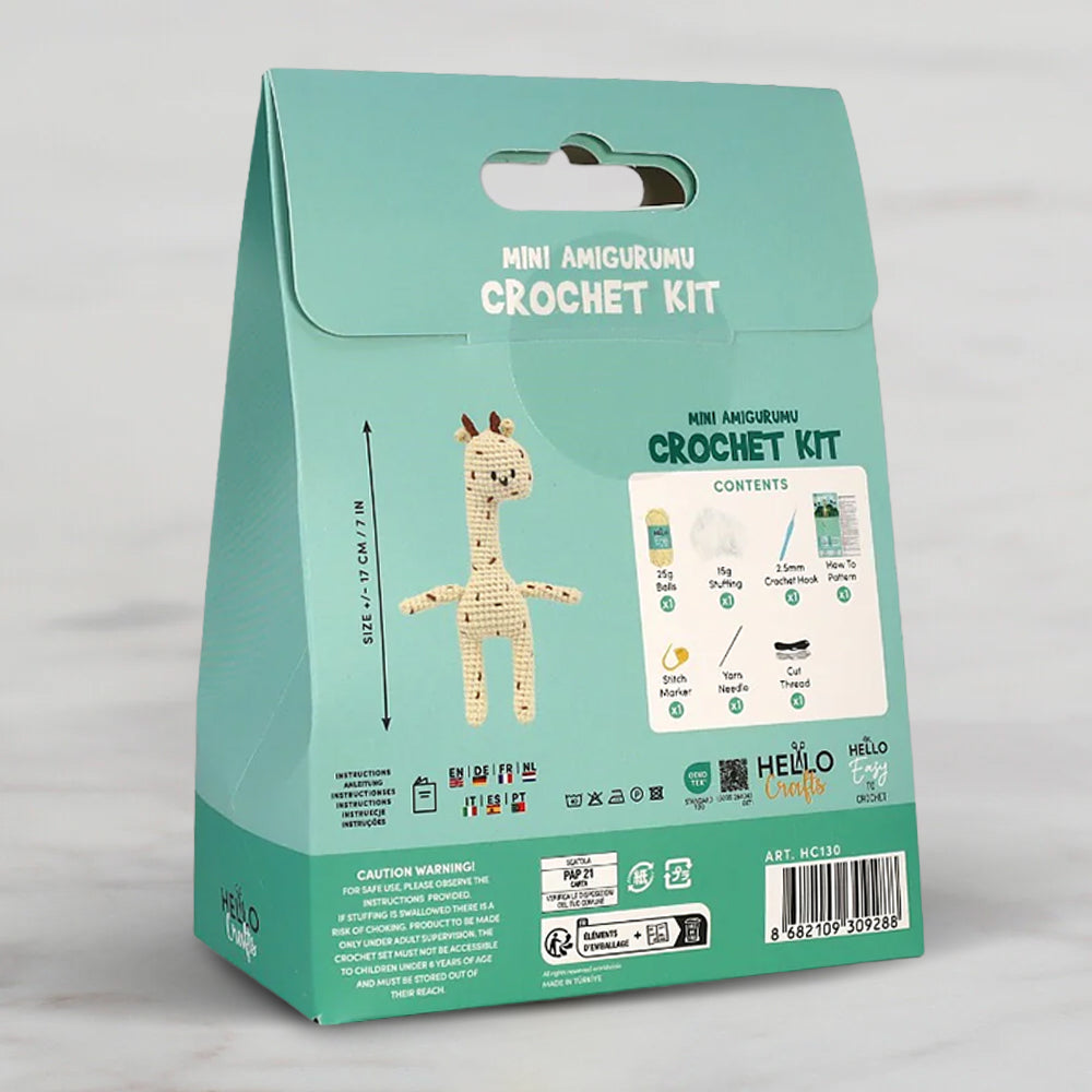 Hello Crafts Crochet Mini Amigurumi Kit - Jıffy - HC130