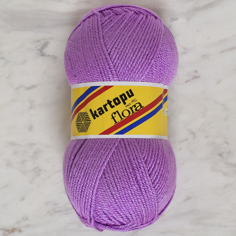 Kartopu Flora Knitting Yarn, Lilac - K716