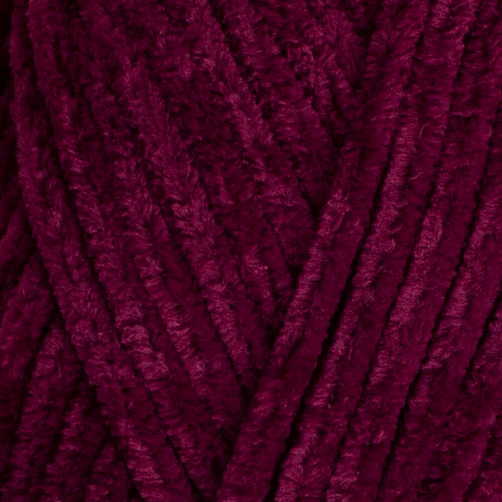 Kartopu Yumurcak Velvet Knitting Yarn, Purple - K726