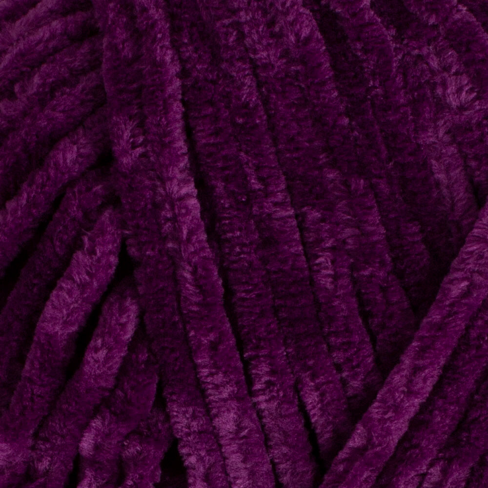 Kartopu Yumurcak Velvet Knitting Yarn, Purple - K719