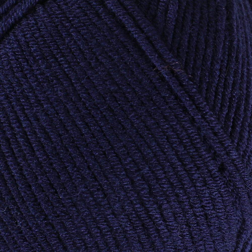 Kartopu Ak-Soft Knitting Yarn, Navy Blue - K632