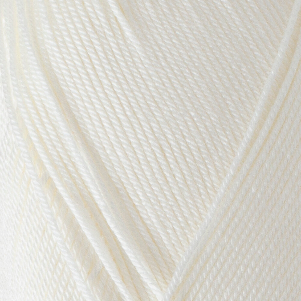 Kartopu Lotus Knitting Yarn, Light Cream - K019
