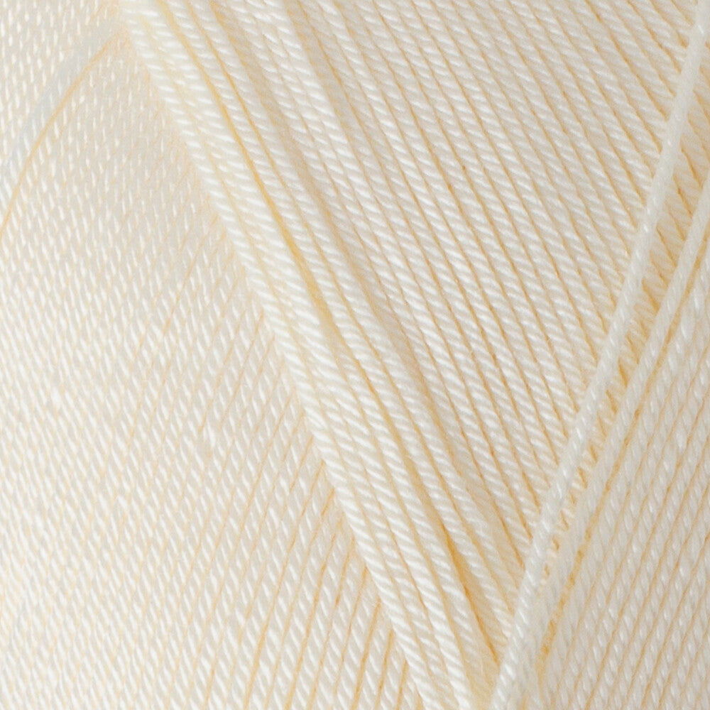 Kartopu Lotus Knitting Yarn, Cream - K025
