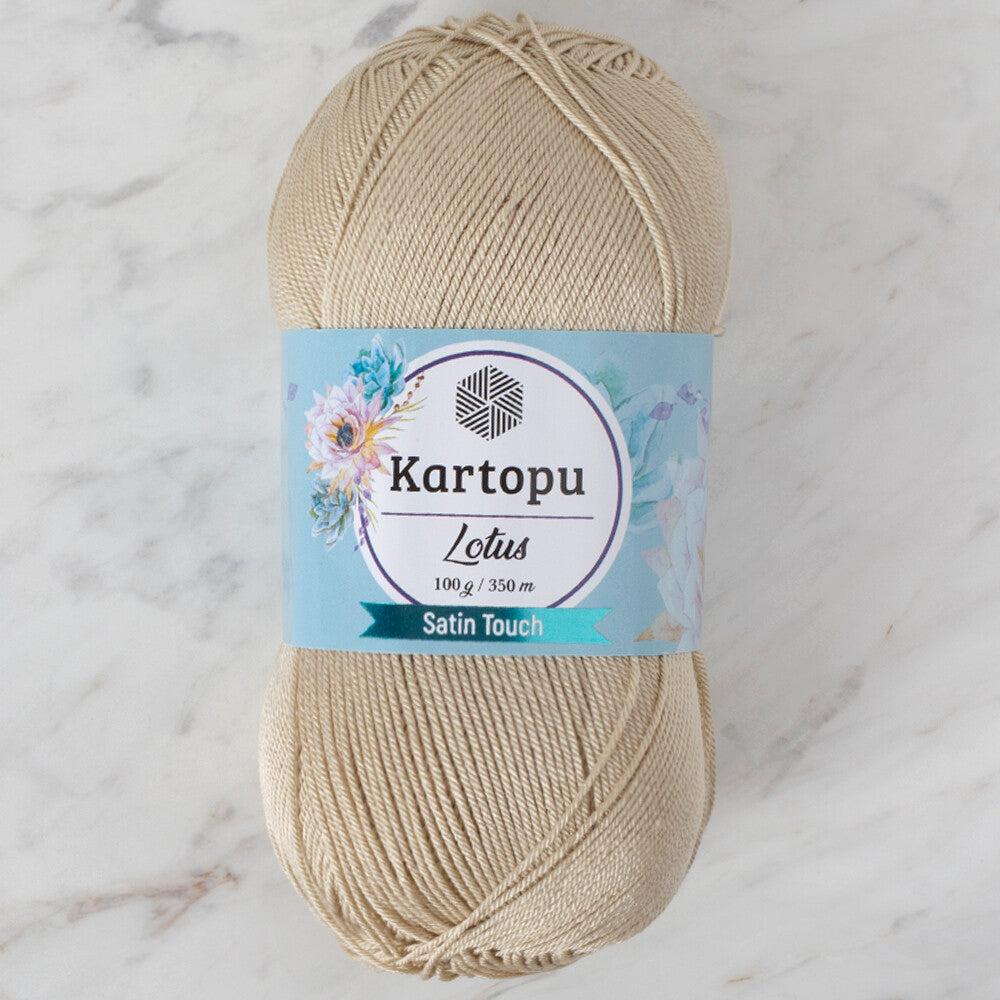 Kartopu Lotus Knitting Yarn, Reseda Green - K874