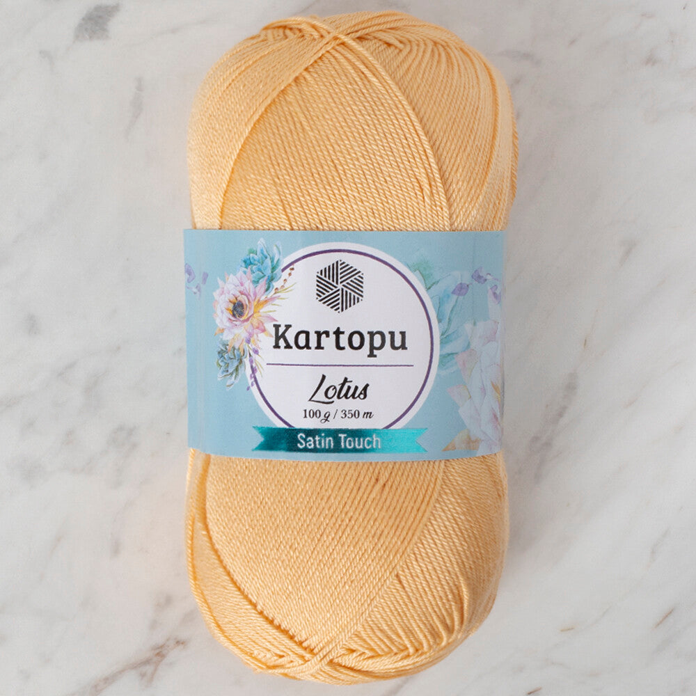 Kartopu Lotus Knitting Yarn, Honey - K275