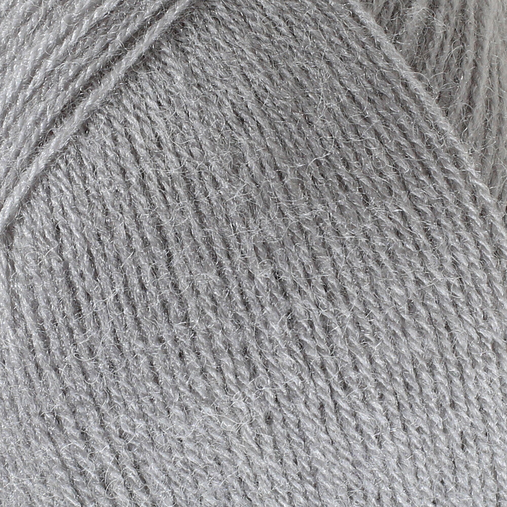 Kartopu Angora Natural Knitting Yarn,Grey - K988