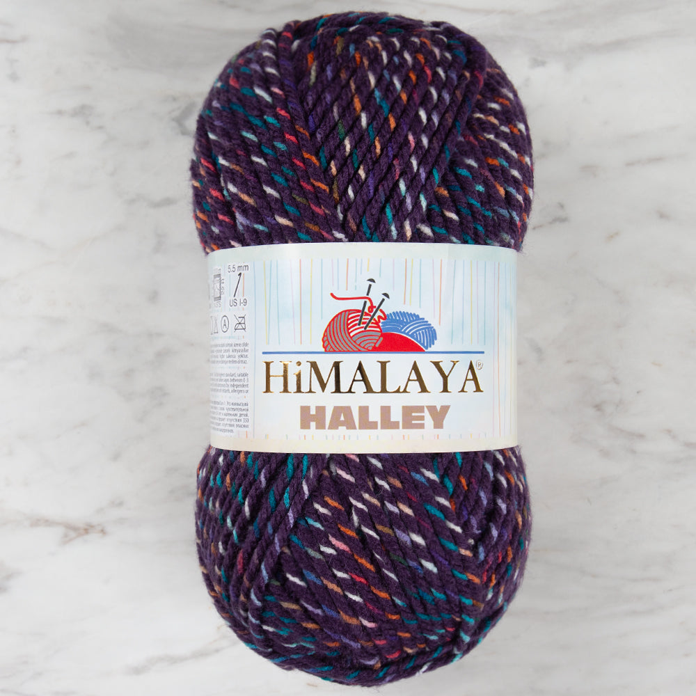 Himalaya Halley Hand Knitting Yarn, Eggplant Purple - 78008