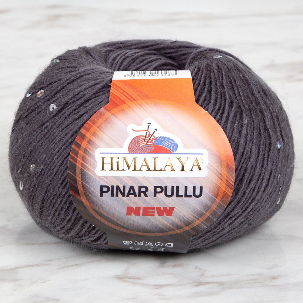Himalaya Pınar Pullu Hand Knitting Yarn , Grey - 61209