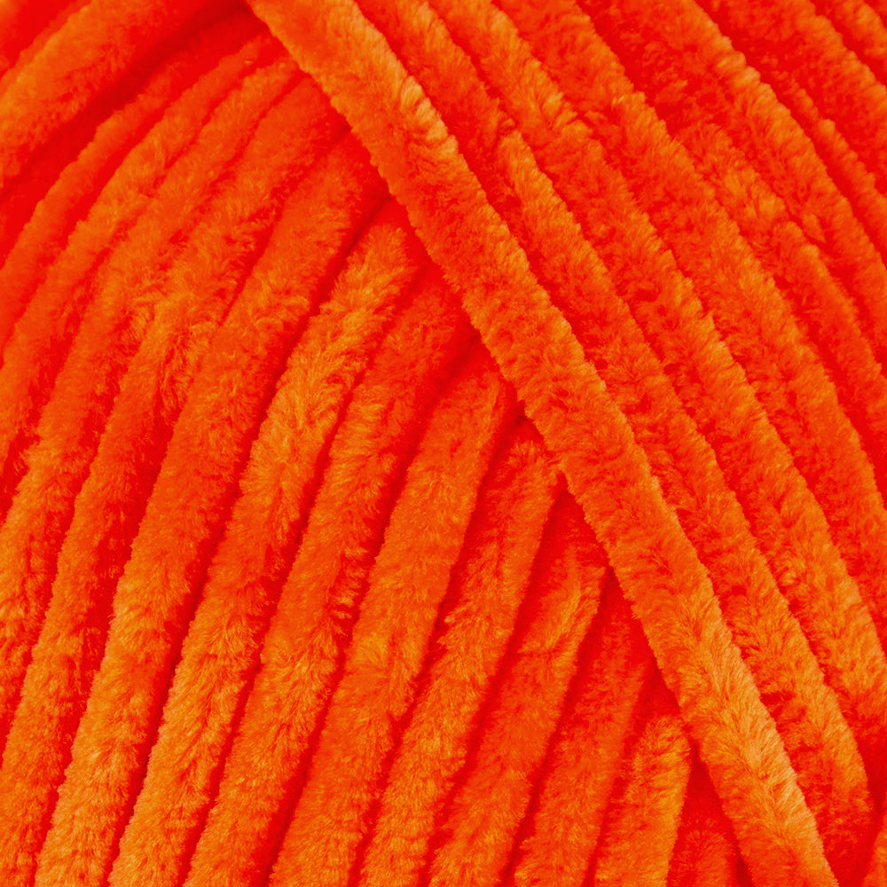 Himalaya Dolphin Baby Chenille Yarn , Orange - 80372
