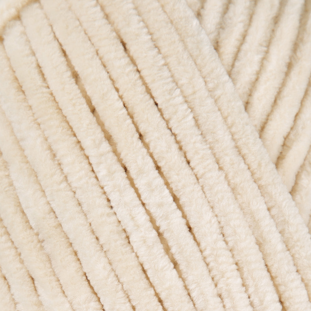 Himalaya Dolphin Baby Chenille Yarn , Cream - 80379