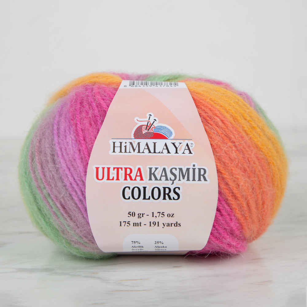 Himalaya Ultra Cashmere Colors Variegated Hand Knitting Yarn - 56601