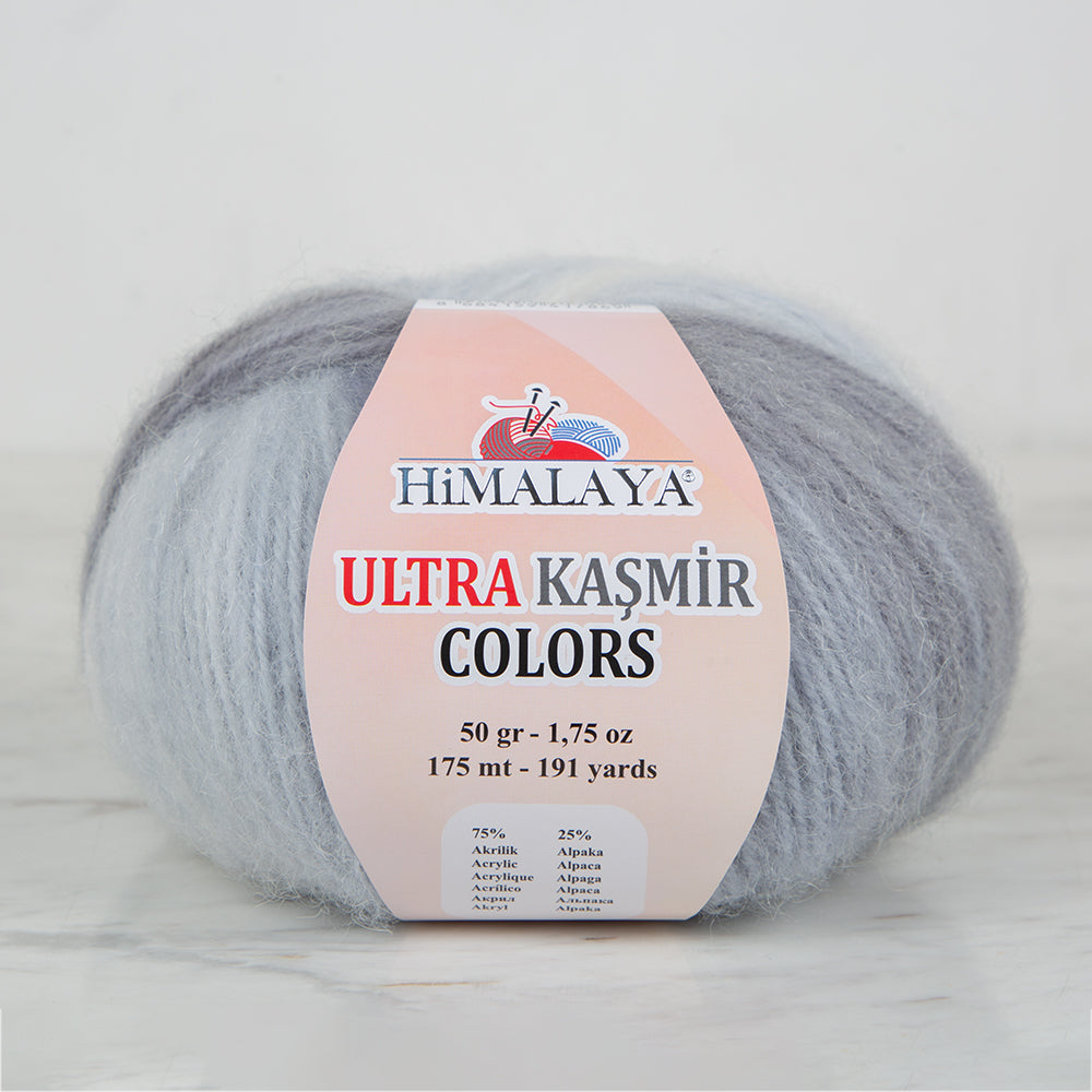 Himalaya Ultra Cashmere Colors Variegated Hand Knitting Yarn - 56605