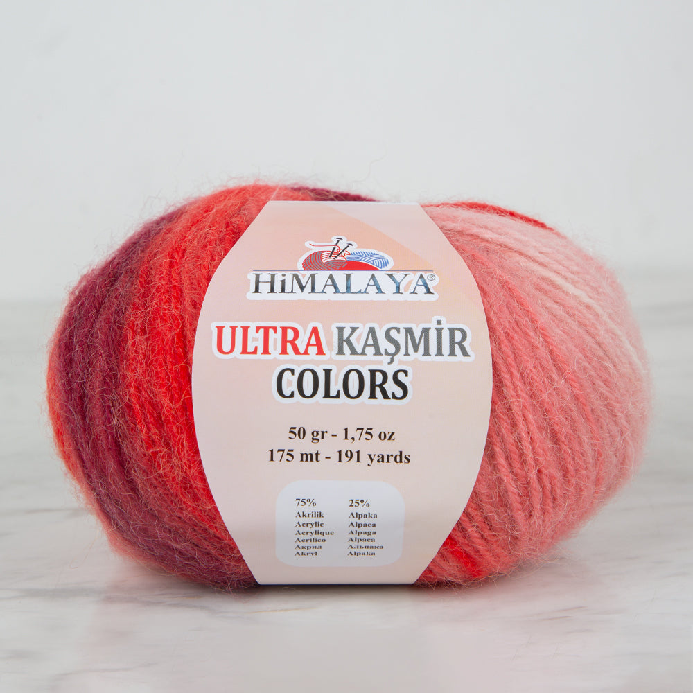 Himalaya Ultra Cashmere Colors Variegated Hand Knitting Yarn - 56616