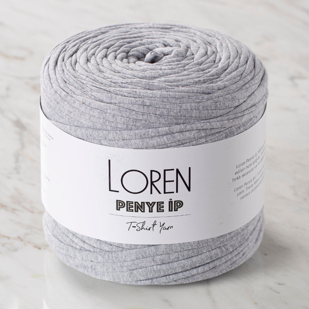 Loren T-shirt Yarn, Heather Grey - 31