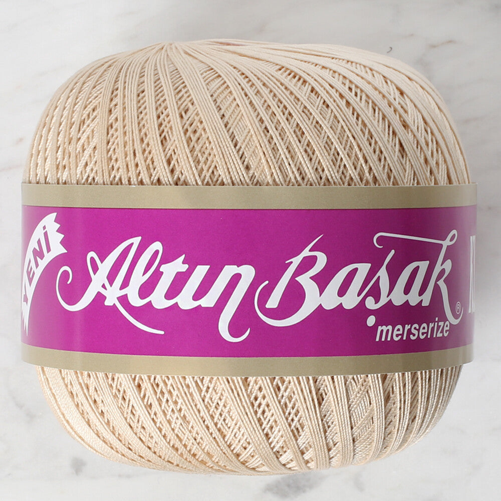 Altınbaşak Klasik No:40 Lace Thread Ball, Beige