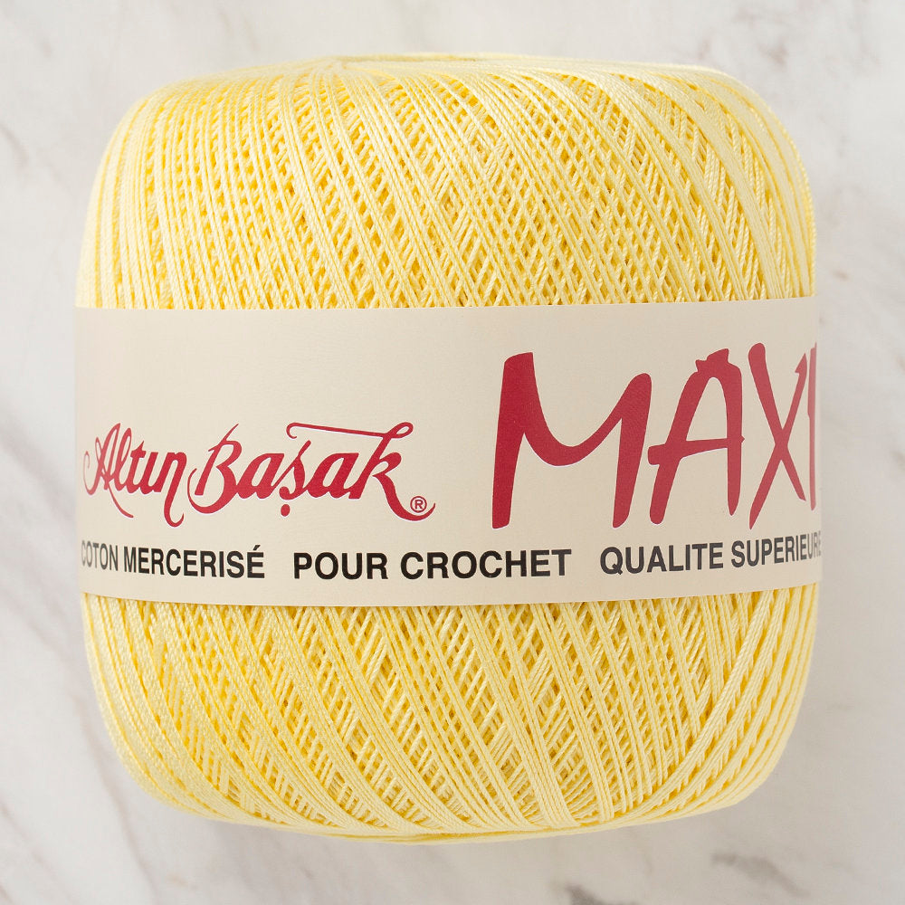 Altinbasak Maxi Lace Making Thread, Yellow - 0303