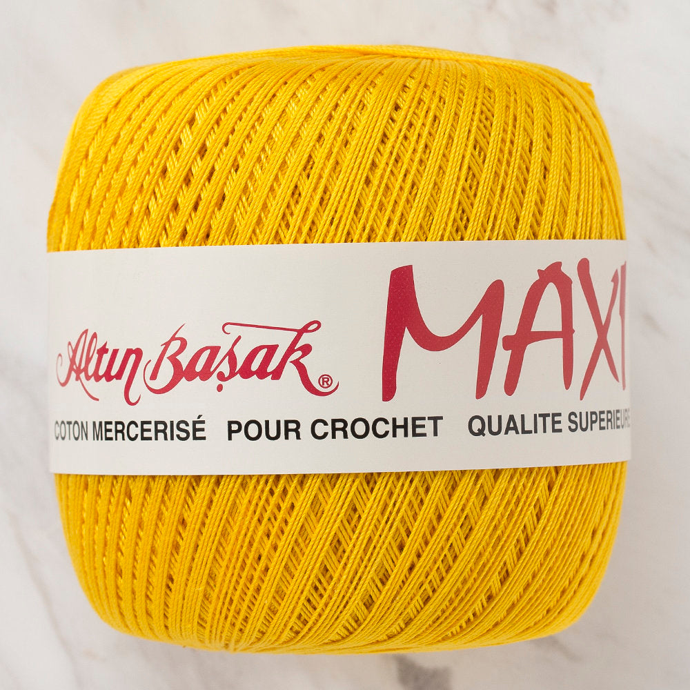 Altinbasak Maxi Lace Making Thread, Mustard Yellow - 347