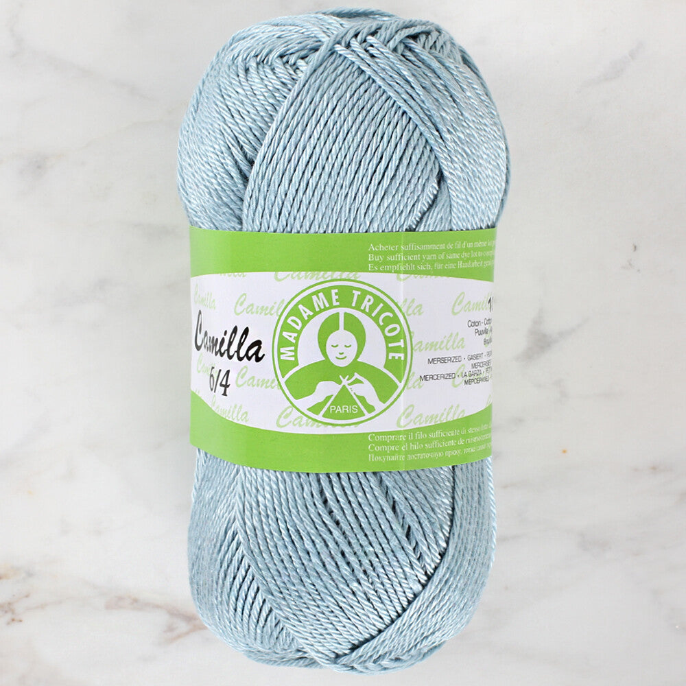 Madame Tricote Paris Camilla 50gr Açık Yarn, Blue - 4932