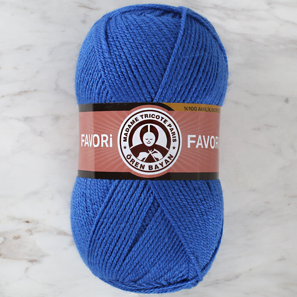 Madame Tricote Paris Favori Yarn, Saxe Blue - 016