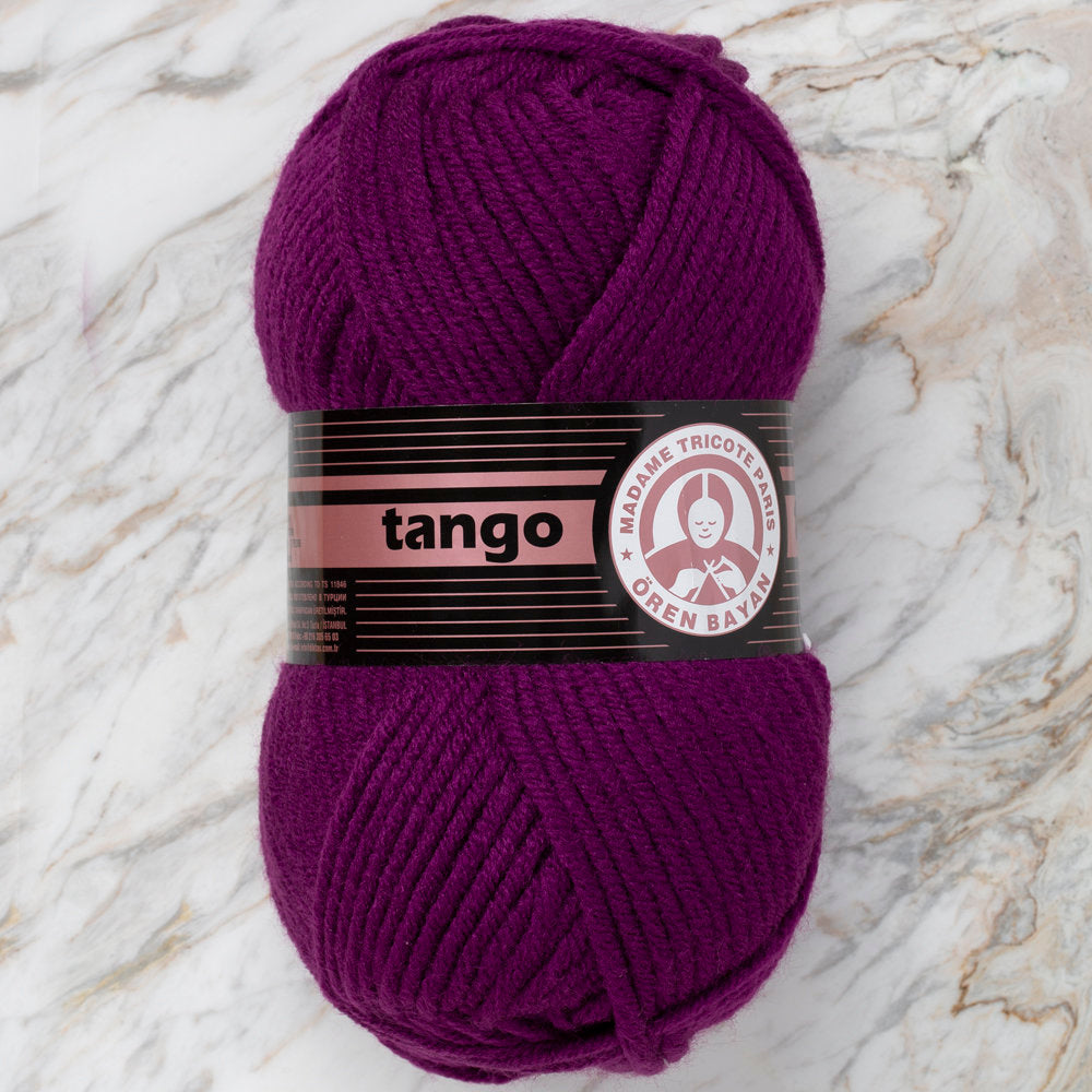 Madame Tricote Paris Tango/Tanja Knitting Yarn, Purple - 043