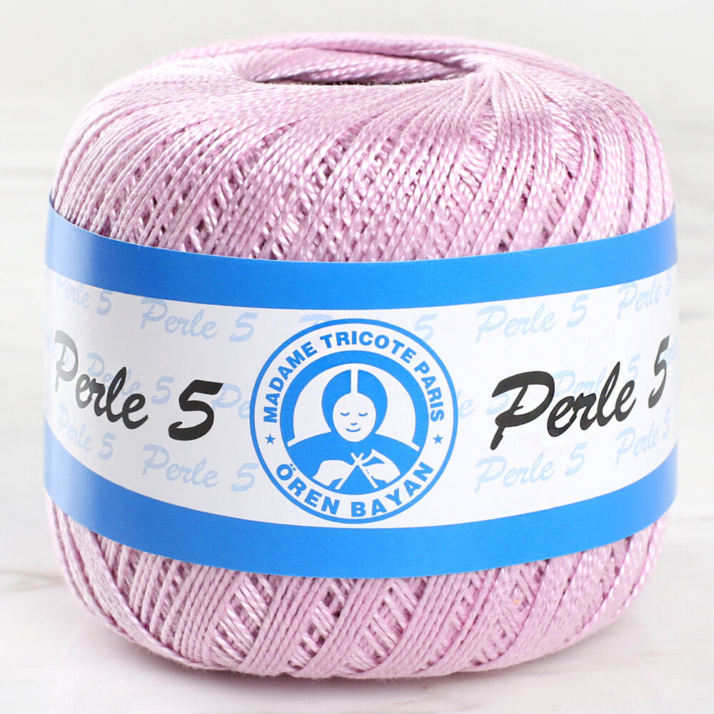 Madame Tricote Paris 5/2 Perle No:5 Lace Thread, Lilac - 6308