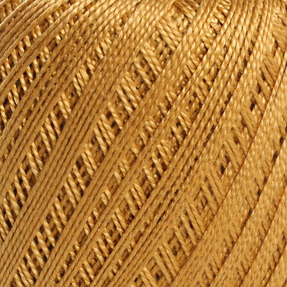 Madame Tricote Paris 5/2 Perle No:5 Lace Thread, Mustard - 6340