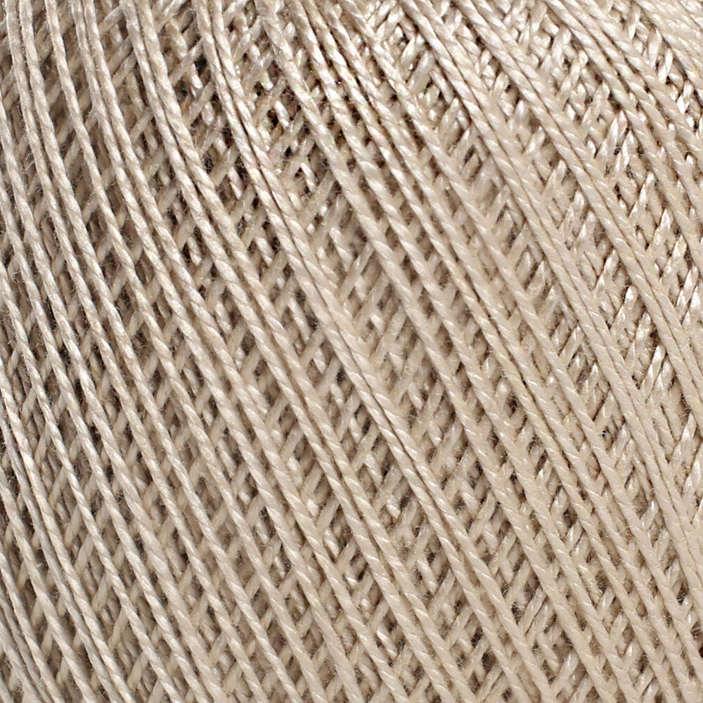 Madame Tricote Paris 5/2 Perle No:5 Lace Thread, Beige - 53782