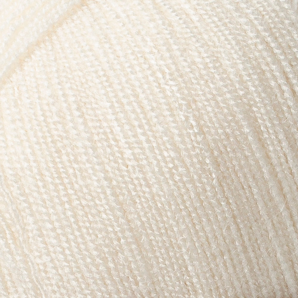 Madame Tricote Paris Kristal Yarn, Cream - 004