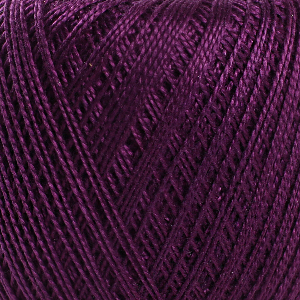 Madame Tricote Paris 5/2 Perle No:5 Lace Thread, Aubergine - 5550