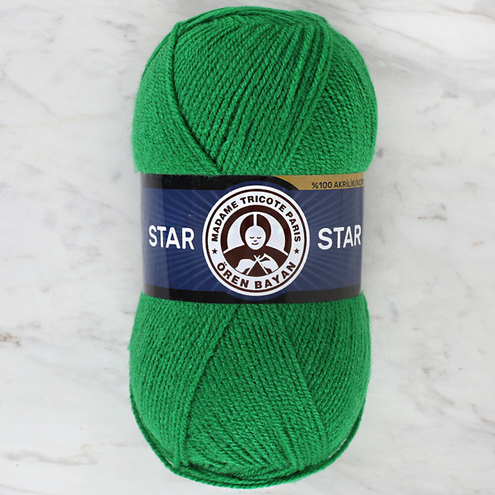 Madame Tricote Paris Star Yarn, Green - 120