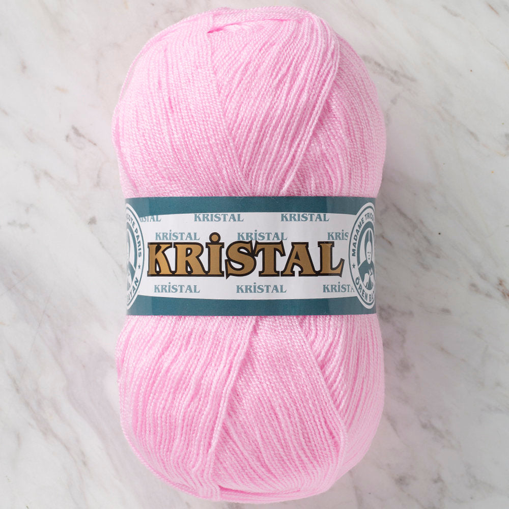 Madame Tricote Paris Kristal Yarn, Light Pink - 093