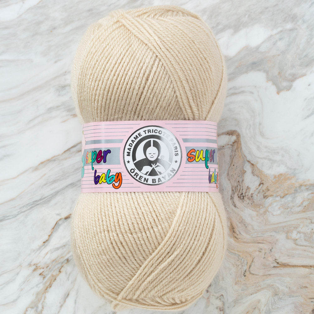 Madame Tricote Paris Super Baby Yarn, Beige - 078