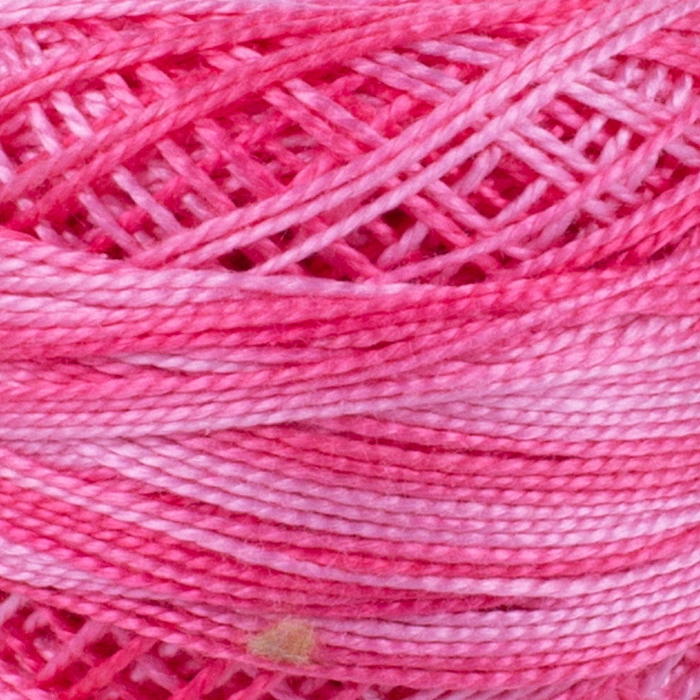 Madame Tricote Paris Koton Perle No: 8 Embroidery Thread, Variegated- 166